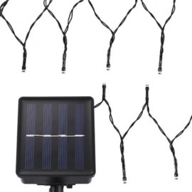 SOLAR POWERED WATERPROOF 100 LEDS STRING LIGHT LAMP (BLUE)