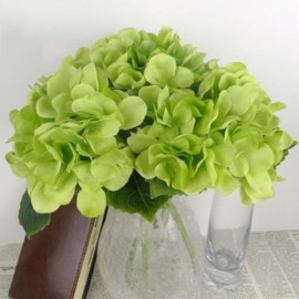 ARTIFICIAL FLOWER HYDRANGEA WEDDING BOUQUET (GREEN)