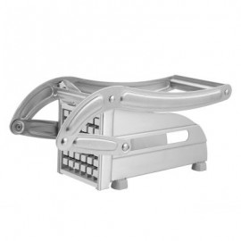 Hand-operated Stainless Steel Household Potato Strip-cutter (SILVER)