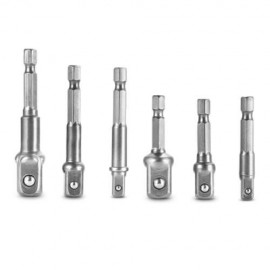 6PCS SOCKET ADAPTER IMPACT HEX SHANK DRILL BITS BAR (COLORMIX)