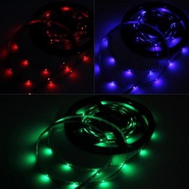 5 METERS 24W 300 X SMD 3528 LED LIGHT STRIP ACCENTED BLUE LIGHT RIBBON LAMP (RGB COLOR)