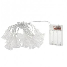 20 LEDs 2M Bell String Light Decoration Lamp (WHITE LIGHT)