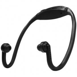TF CARD ON-HEAD SPORTS MP3 PLAYER (BLACK)