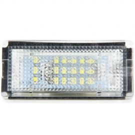 JHBK037 12V NUMBER LICENSE PLATE LIGHT / BULB WITH 18 LEDS WHITE LIGHT FOR BMW E46 4D 98 -