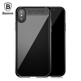 BASEUS SUTHIN CASE PROTECTIVE BACK COVER FOR IPHONE X (BLACK)
