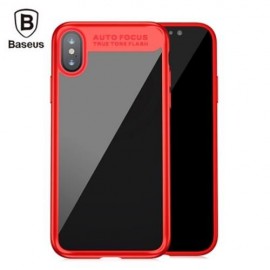 BASEUS SUTHIN CASE PROTECTIVE BACK COVER FOR IPHONE X (RED)