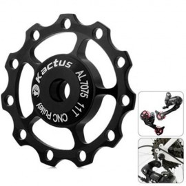 KACTUS CNC 11T JOCKEY WHEEL REAR DERAILLEUR PULLEY WITH ALLUMINUM ALLOY MATERIAL FOR SHIMA