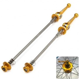 KACTUS ROAD BIKE MTB QUICK RELEASE SET (GOLDEN)