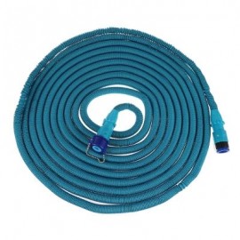 Household Expandable Garden Car Wash Hose Water Pipe (LAKE BLUE)