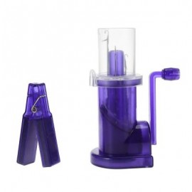 Hand Operated Easy Knitting Tool Wool Weaver Machine (PURPLE)