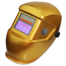 SOLAR ENERGY AUTOMATIC CHANGEABLE LIGHT ELECTRIC WELDING PROTECTIVE HELMET WITH SOLID COLO