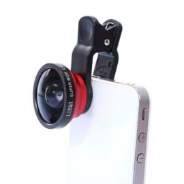 LIEQI LQ - 002 MULTI-COATING GLASS MACRO 0.4X 140 DEGREE SUPER WIDE ANGLE LENS FOR SMARTPH