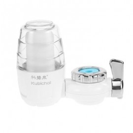High-tech Ceramic Cartridge Faucet Water Purifier for Water Tap (WHITE)
