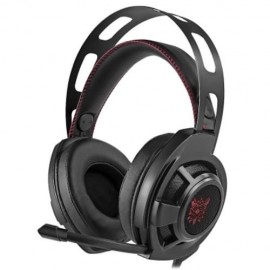 ONIKUMA M190 STEREO GAMING HEADSET 2.0M CABLE LED LIGHT (BLACK)