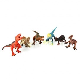 6PCS EDUCATIONAL DINOSAURS FIGURES TOYS FOR CHILDREN (COLORMIX)