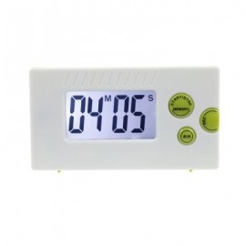 Portable LCD Digital Kitchen Timer Magnetic Alarm Clock (GREEN)