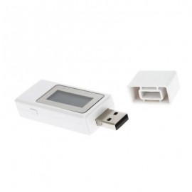KW - 1705A USB Charging Detector Voltage Current Tester (WHITE)
