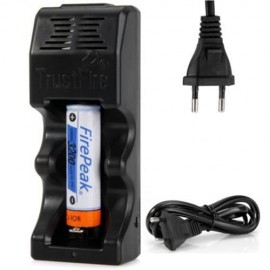 TRUSTFIRE TR-005 LITHIUM BATTERY CHARGER FOR 26650 / 25500 / 26700 / 16340 / 18650 (BLACK)