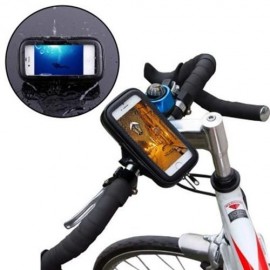 WATERPROOF ROTATING BICYCLE BIKE MOUNT HANDLE BAR HOLDER CASE FOR IPHONE 6 PLUS SAMSUNG GA