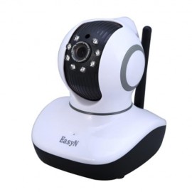 EASYN MINI 10D 1.0MP H.264 CMOS IR-CUT WIRELESS IP CAMERA WITH PAN / TILT NIGHT VISION UK 