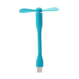 ORIGINAL POCKET XIAOMI USB FAN FLEXIBLE DISMOUNTABLE COMPUTER / DESKTOP MUTE FAN (BLUE)