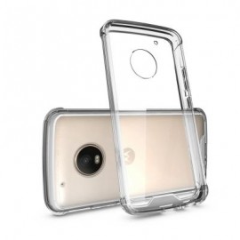 Transparent Surface Shockproof Back PC Case for Motorola Moto G5 Plus (TRANSPARENT)