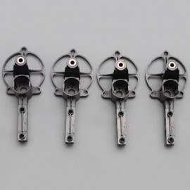 YIZHAN TARANTULA X6 / JJRC H16 QUADCOPTER SPARE PART MOTOR MOUNT SET - 4PCS / SET (BLACK)