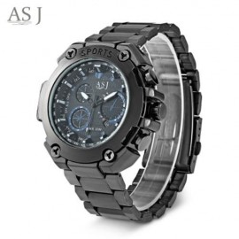 ASJ 8155 MEN QUARTZ WATCH (BLUE)