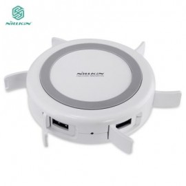 NILLKIN MC010 Multifunctional Qi Wireless Charger (WHITE)