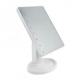 LED Large Touch Screen Makeup Mirror (WHITE)