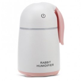 Rabbit Shape USB Mist Humidifier for Home Office (WHITE)