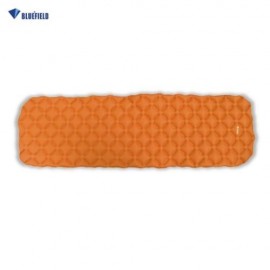 BLUEFIELD OUTDOOR CAMPING MAT PAD BED SLEEPING AIR MATTRESS (ORANGE)