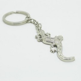CREATIVE LIZARD PENDANT KEY CHAIN (SILVER)