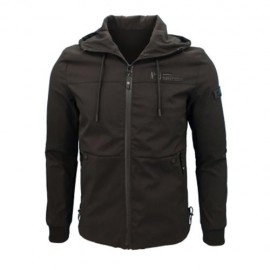 SPRING AND AUTUMN MEN'S CASUAL FASHION PRINTING PERSONALIZED STREET WINDBREAKER JACKET (BL