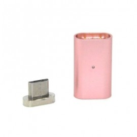 Reversible Magnetic Micro USB to Micro USB Adapter for Charging and Transfer Data (ROSE GO