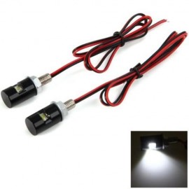 2PCS LED CAR AUTO MOTORCYCLE LICENSE PLATE LIGHT FOR YAMAHA SUZUKI KAWASAKI DUCATI BMW