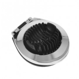 Handheld Zinc Alloy Slicer Egg Cutter Kitchen Tool (BLACK)