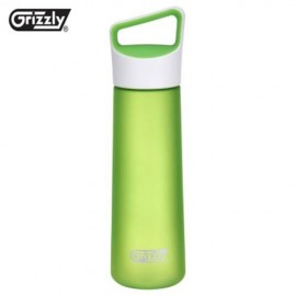 GRIZZLY ES8102A - CX 700ML FROSTED PLASTIC WATER BOTTLE (GREEN)