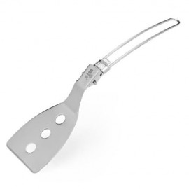 OUT - D CSS - 2 FOLDABLE STAINLESS STEEL TABLEWARE SHOVEL (SILVER)