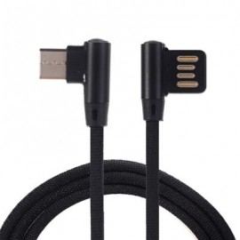 New Style 3.4A Quick Charge Usb 3.1 Type-C  Charging Sync Cable (BLACK)