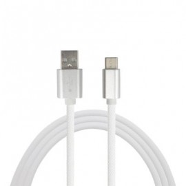 Minismile 3.4A Quick Charge Micro USB To USB Charging Data Transfer Cable 100CM (WHITE)