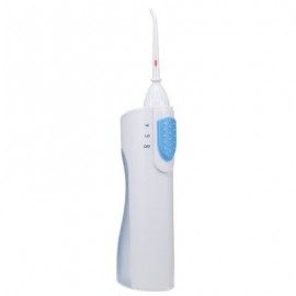 Portable Dry Battery Electric Dental Oral Irrigator (WHITE)