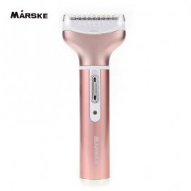 MARSKE 4 in 1 Rechargeable Shaver Epilator Nose Trimmer (ROSE GOLD)