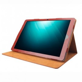 PU Leather Stand Folio Protective Cover for CHUWI Hi13 (BROWN)