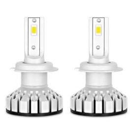 LS01 - R8 H7 AUTO CAR LED HEADLIGHT 100W 10000LM (SILVER WHITE)