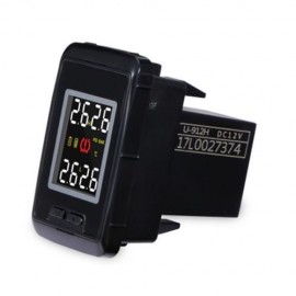 PERSHN U912 AUTO TIRE PRESSURE MONITORING SYSTEM FOR TOYOTA (BLACK)