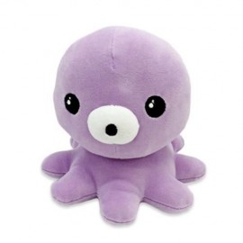 SOFT STUFFED PLUSH OCTOPUS TOY BABY KIDS PLAYTHING (PURPLE)