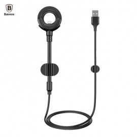 Baseus O-type Car Mount Cable 2.1A 0.8M for iPhone (BLACK)