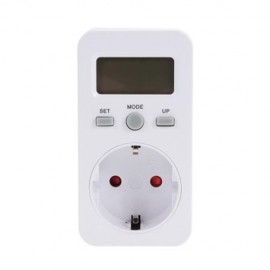 DIGITAL SMART PLUG ENERGY POWER MONITOR (WHITE)