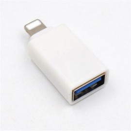 OTG Adapter for iPhone Mobile Phone (WHITE)
